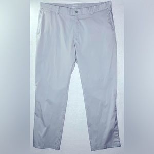 Nike Dri Fit Tech Mens Size 36 x 30 Gray Polyester Spandex Golf Pants 56323